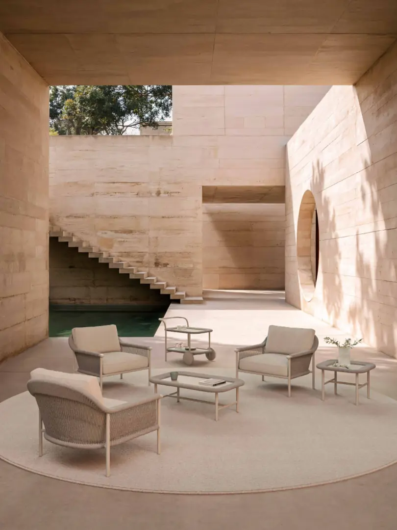 Ronda Collection Contemporary Outdoor Lounge Set