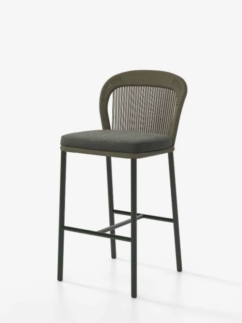 Tabouret haut d'extérieur – Collection Ronda