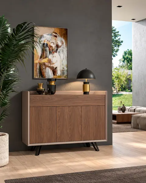 Aparador Vertex Gold VG.48 em ambiente