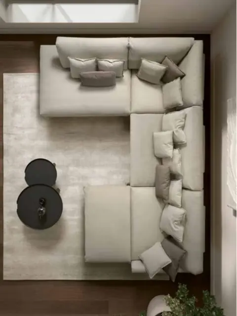 Alternative photo of the product Linnen Sofa