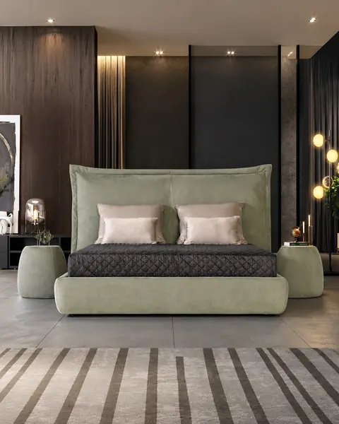 Cama Berry em ambiente