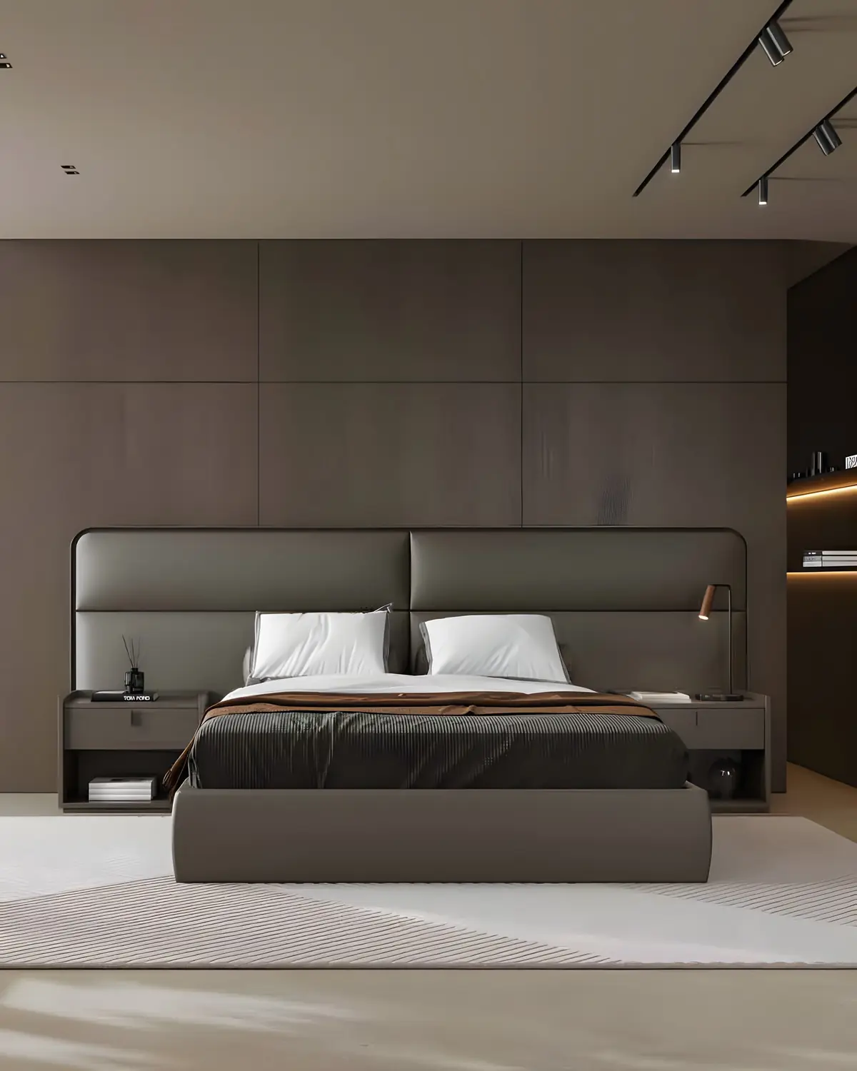 Cama Colline Long em ambiente