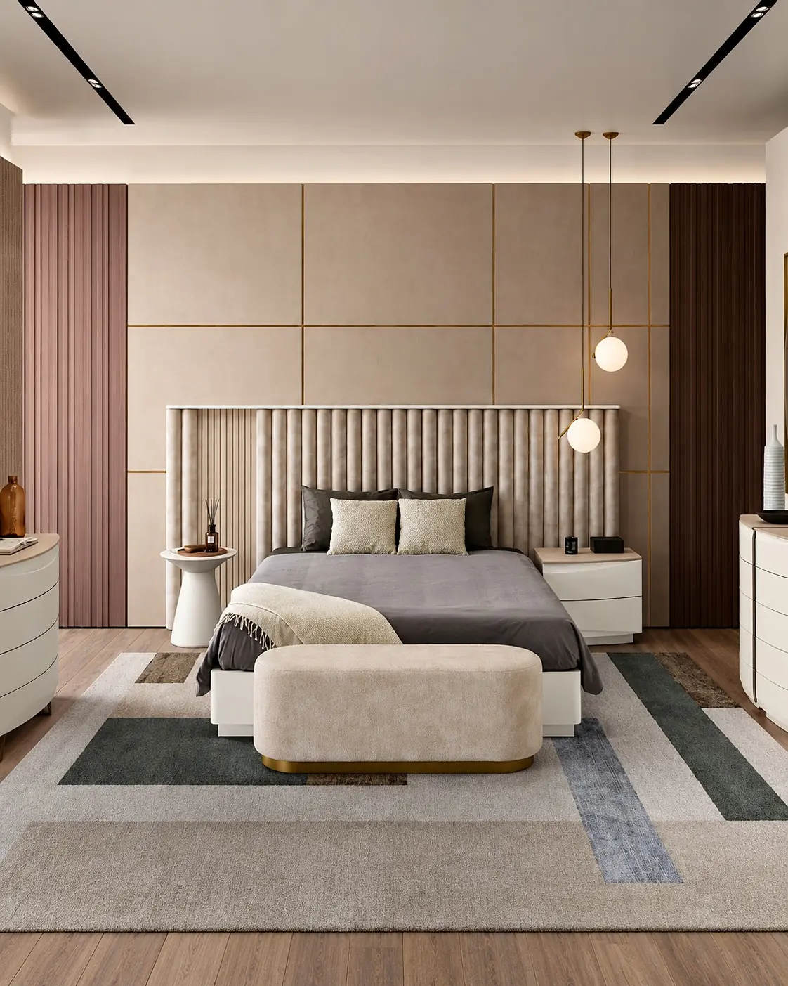 Corvo Bed with Panels