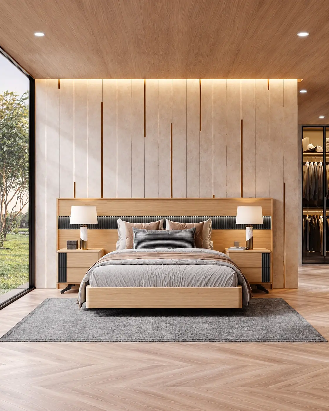 Cama Galia GAL.16 em ambiente