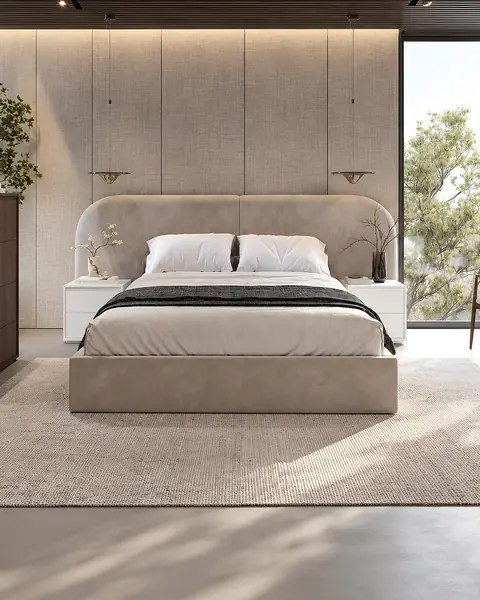 Cama Laggi em ambiente