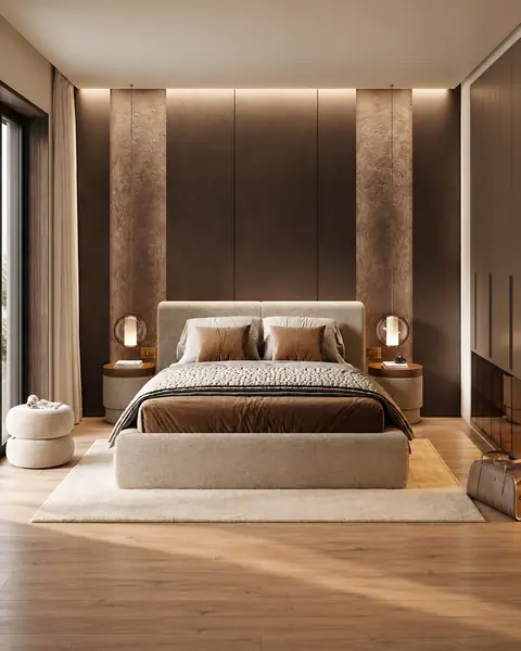 Cama Moss em ambiente