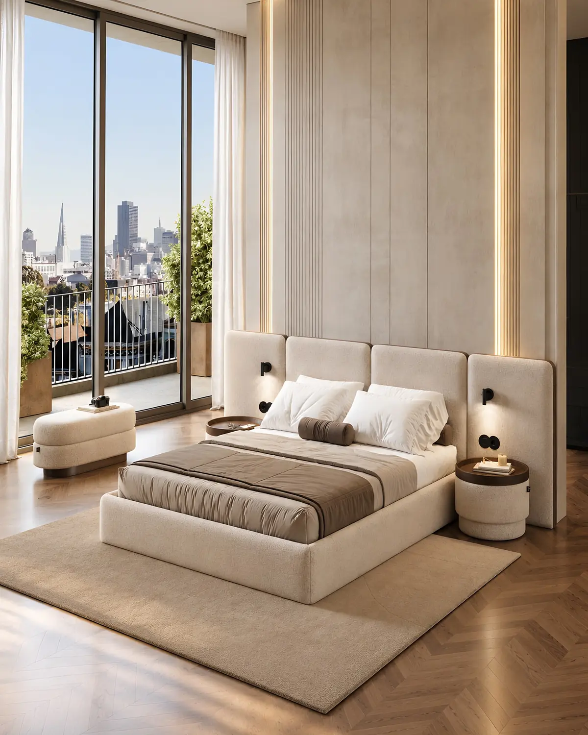 Cama Silk em ambiente