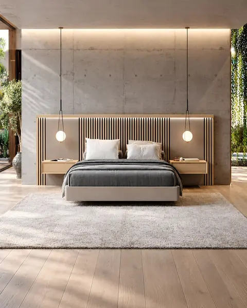 Cama Vertex Gold VG.35 em ambiente
