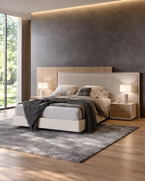 Cama Vertex Gold VG.38 em ambiente