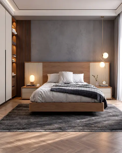 Cama Vertex Gold VG.41 em ambiente