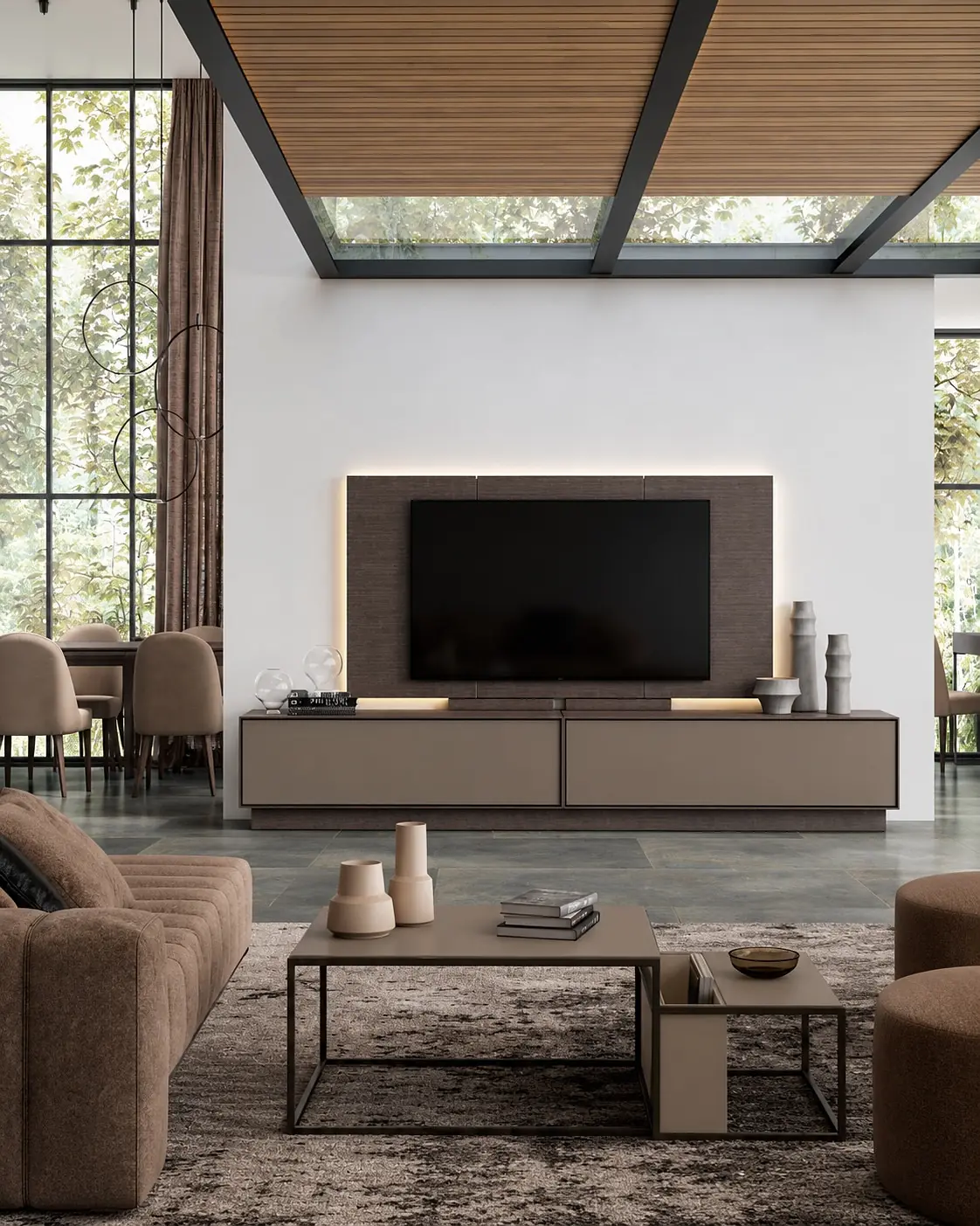 Osmosis 738 TV Wall Unit