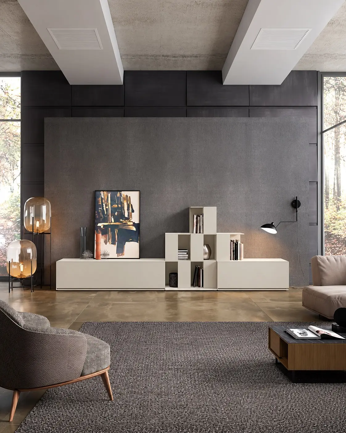 Osmosis 741 TV Wall Unit