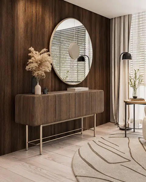 Detailed photo of the product Rocco Console with Doors