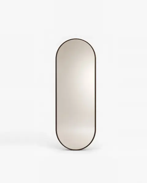 Leather Mirror