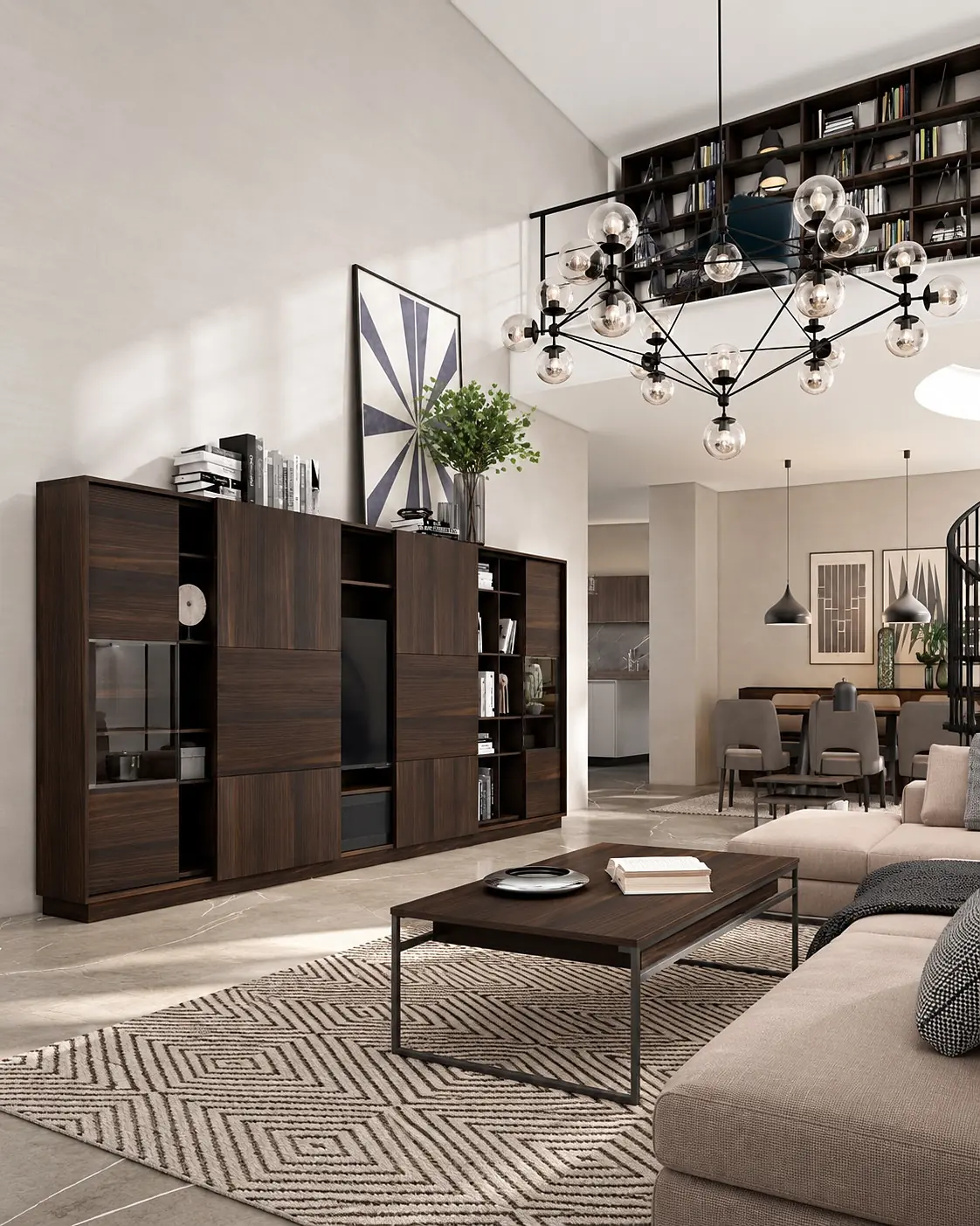 Osmosis 728 TV Bookcase