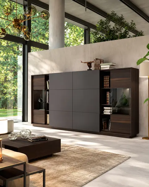 Detailed photo of the product Osmosis 737 TV Bookcase