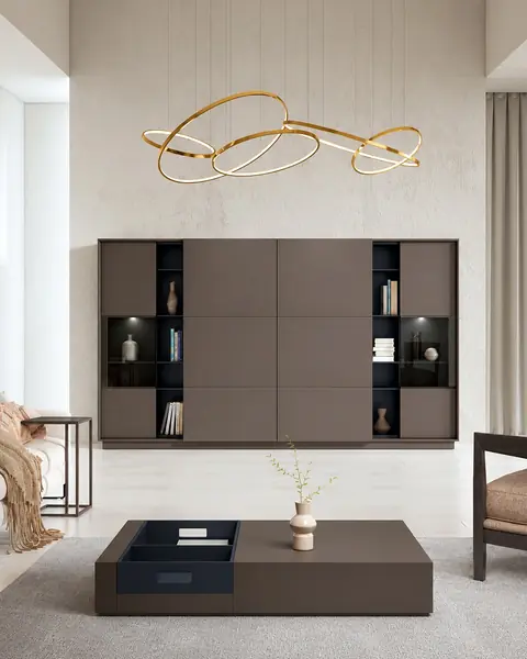 Detailed photo of the product Osmosis 739 TV Bookcase