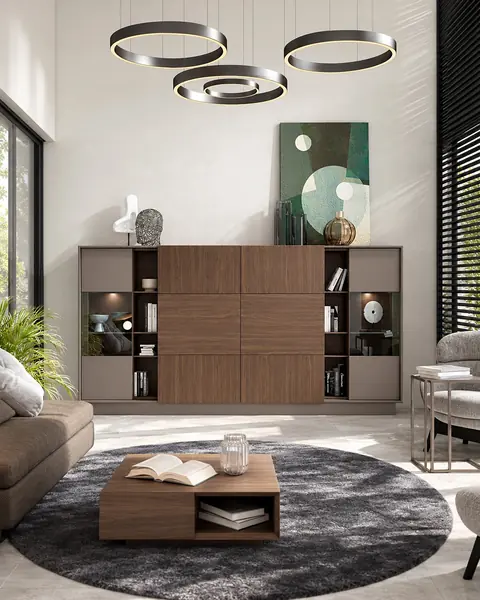 Detailed photo of the product Osmosis 740 TV Bookcase