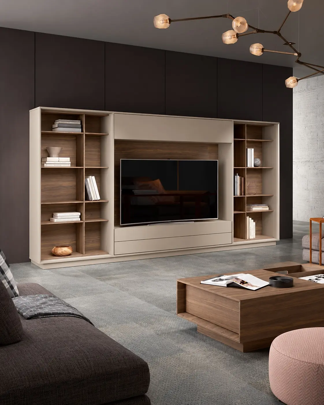 Serenity 724 TV Bookcase