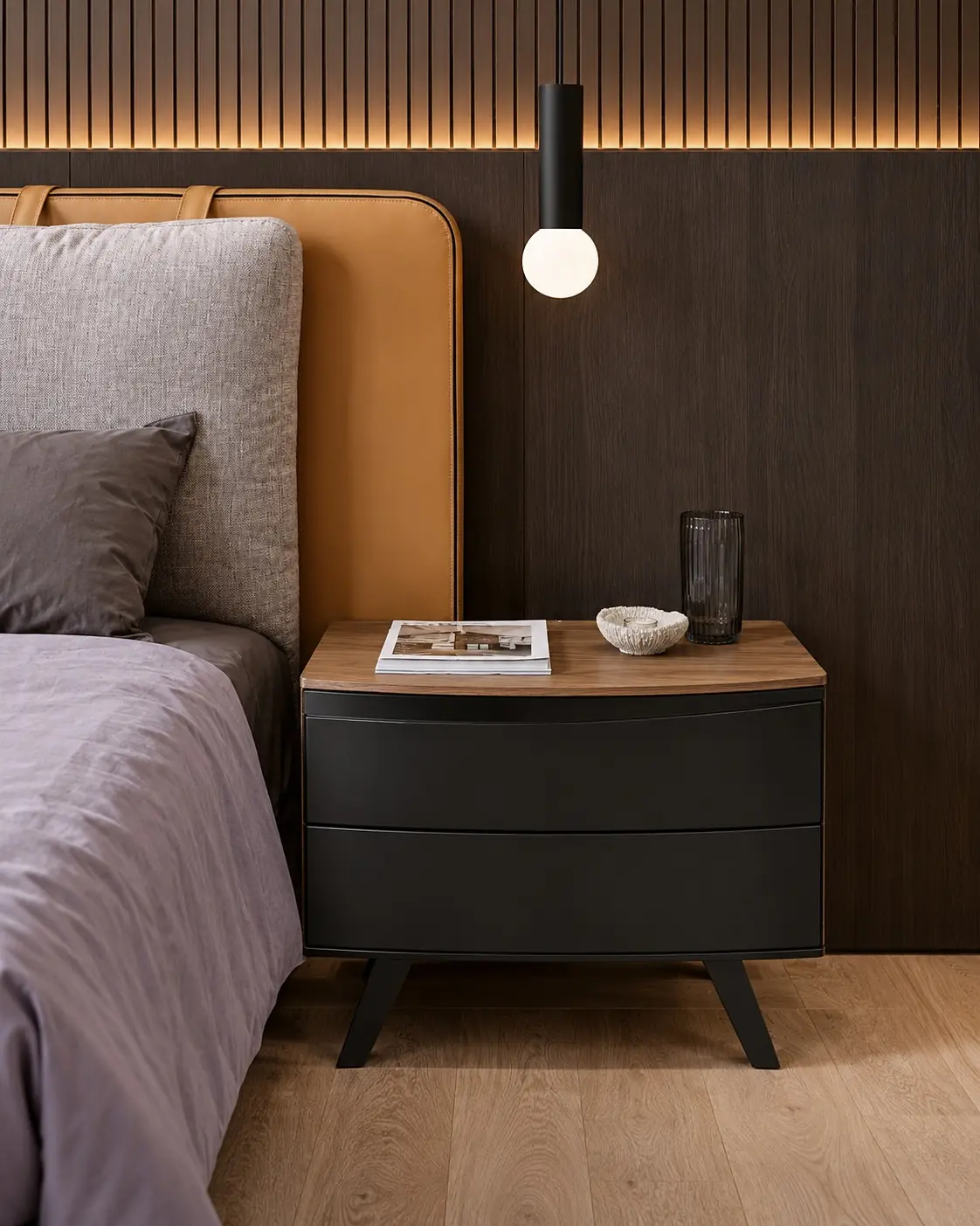 Corvo Bedside Table