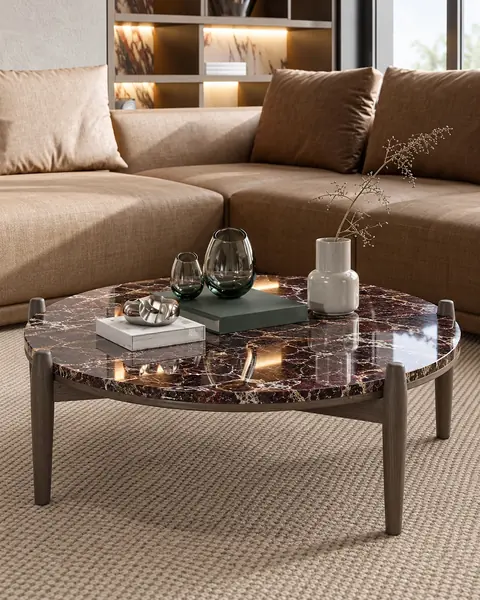 Mesa de centro Brera em ambiente