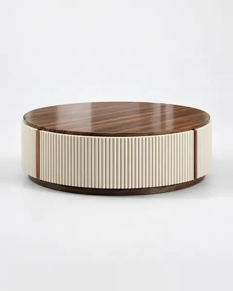 Daris Round Coffee Table