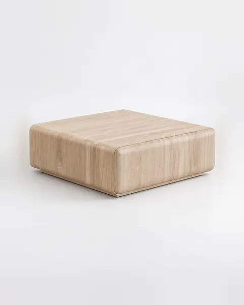 Alternative photo of the product Rocco Square Coffee Table with Drawer