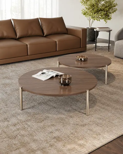 Detailed photo of the product Rocco Round Coffee Table