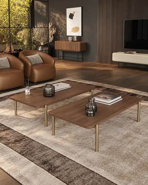 Detailed photo of the product Rocco Rectangular Coffee Table