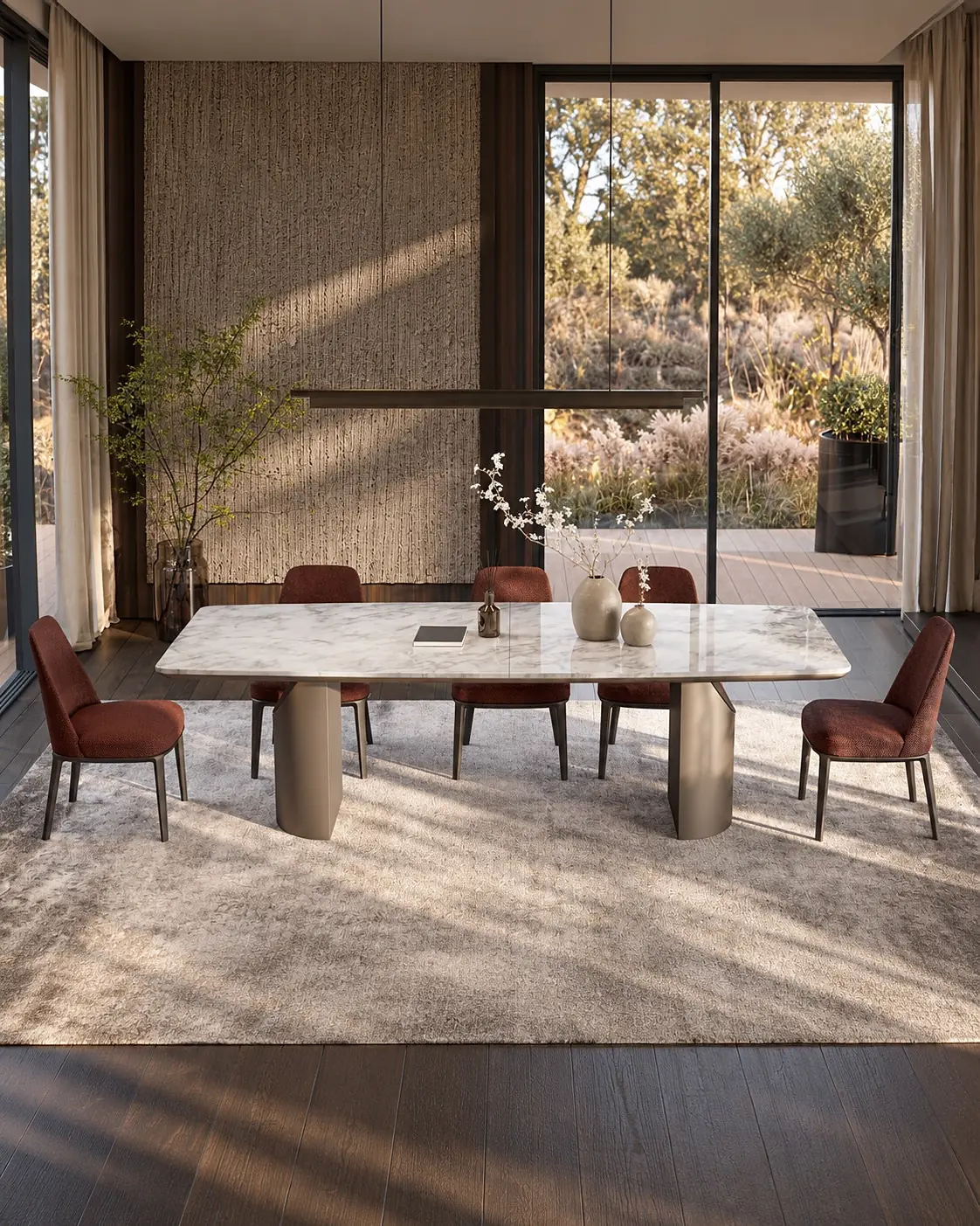 Mesa de jantar Brera em ambiente