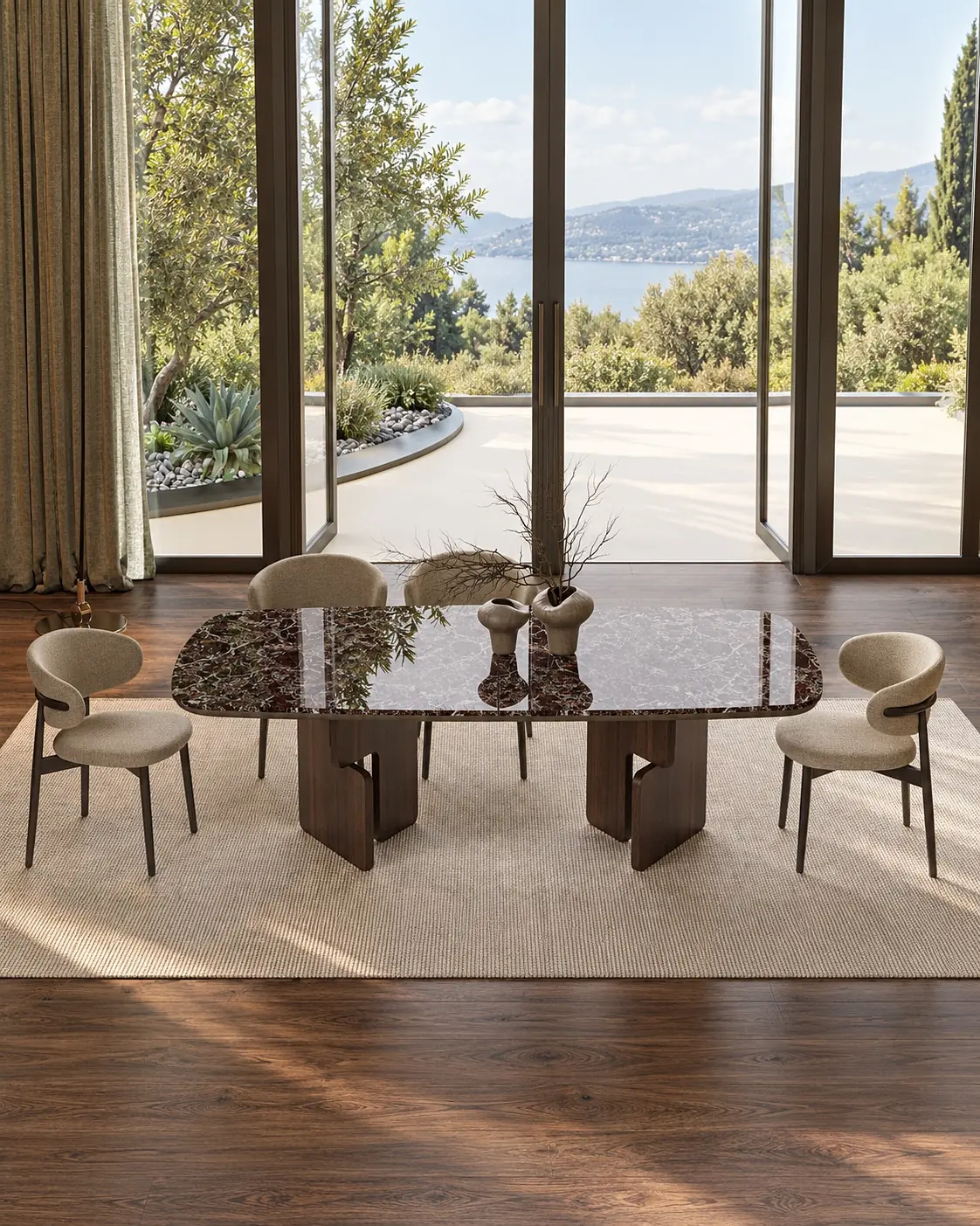 Mesa de jantar Colline em ambiente