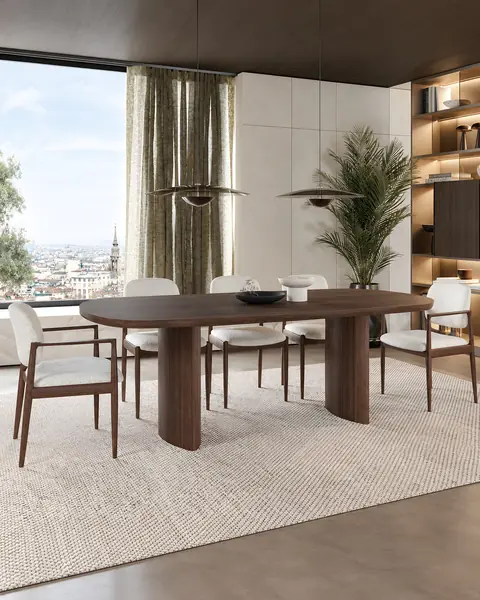 Mesa de jantar Laggi em ambiente