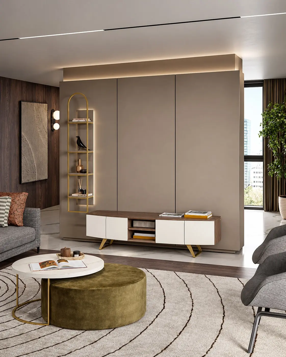 Corvo 180 TV Unit