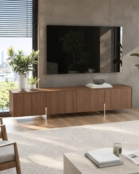 Móvel TV Laggi 4P em ambiente