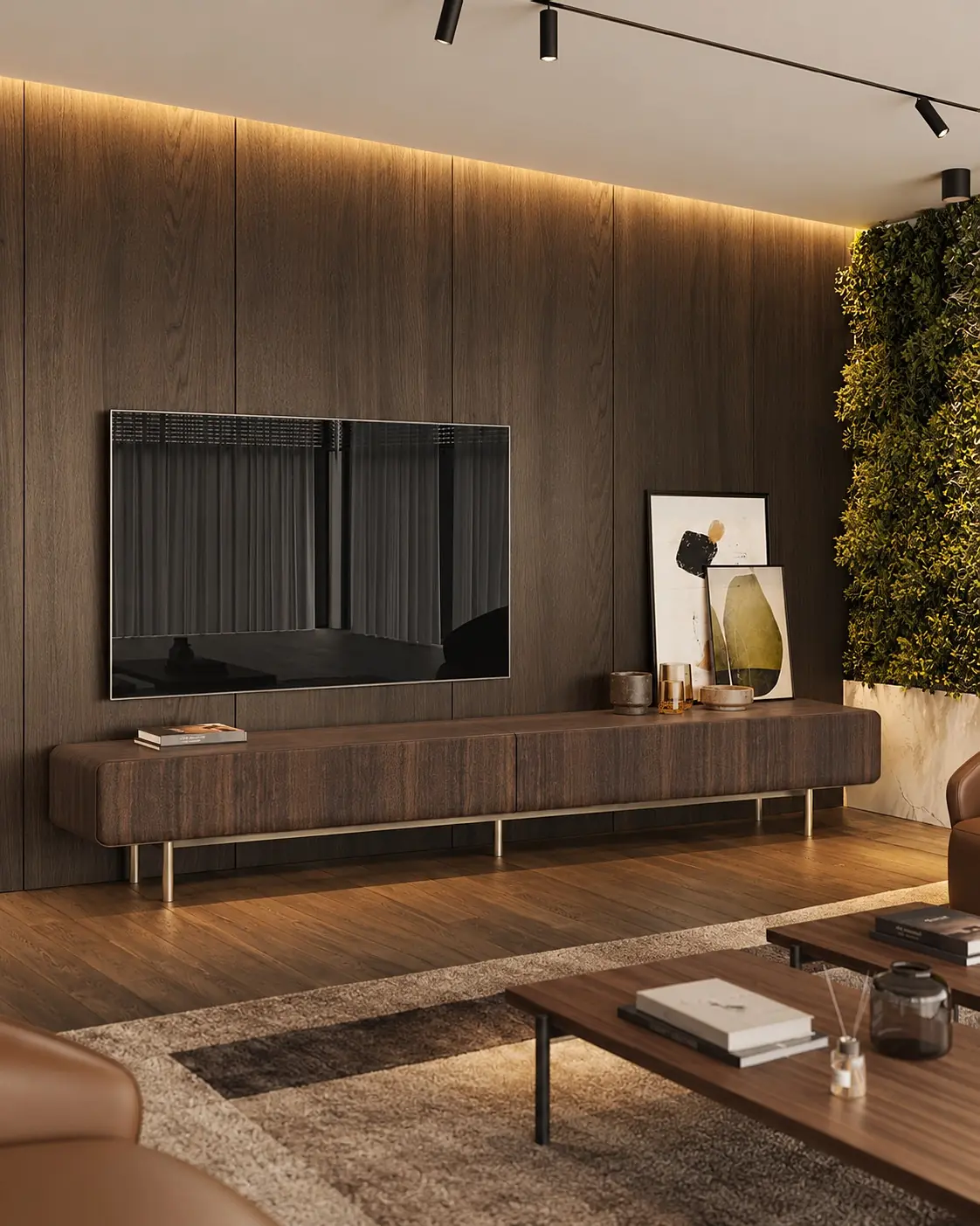 Rocco 210 TV Unit with Flap Doors
