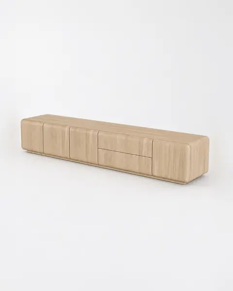 Alternative photo of the product Rocco 240 TV Unit with Recessed Base