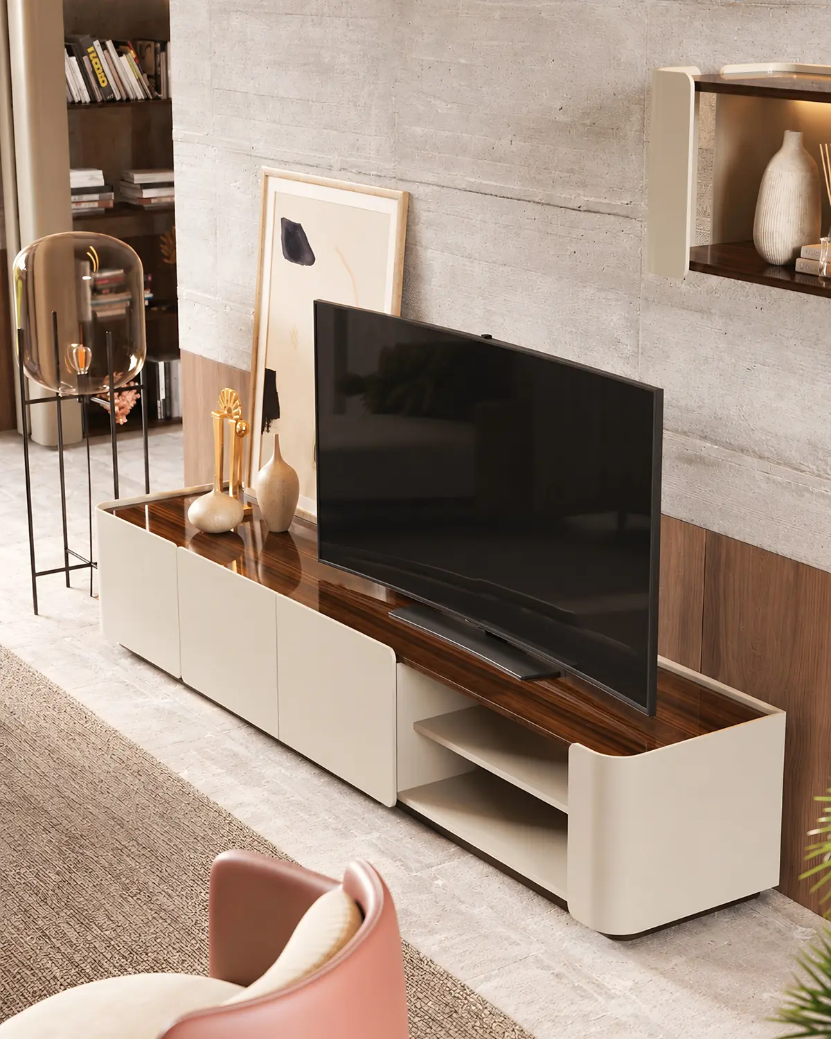 Móvel TV Soho em ambiente
