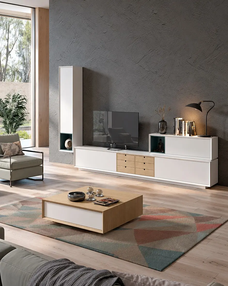 Móvel TV Vertex Gold VG.26 em ambiente