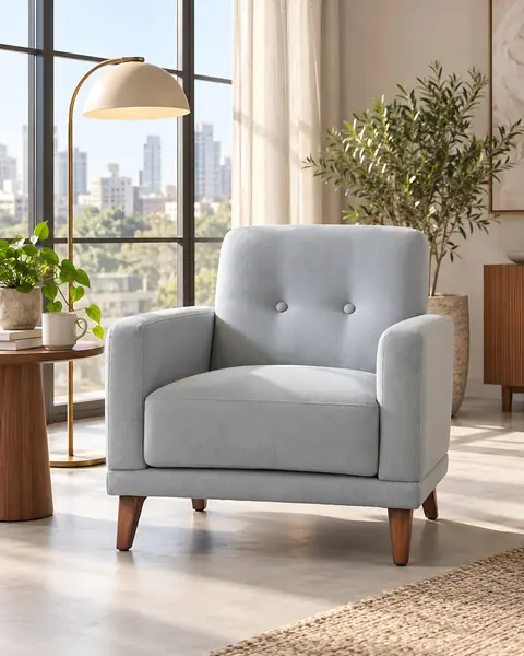 Poltrona Melly noutro ambiente