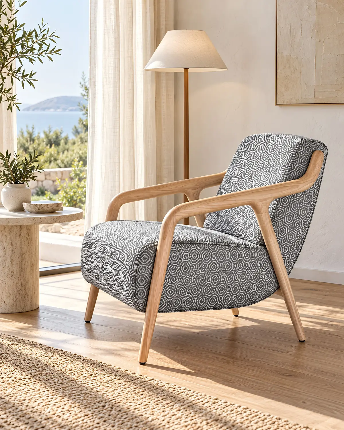 Poltrona Stuart noutro ambiente
