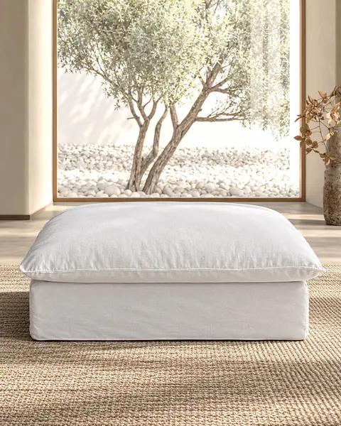 Pouf Cotton em ambiente