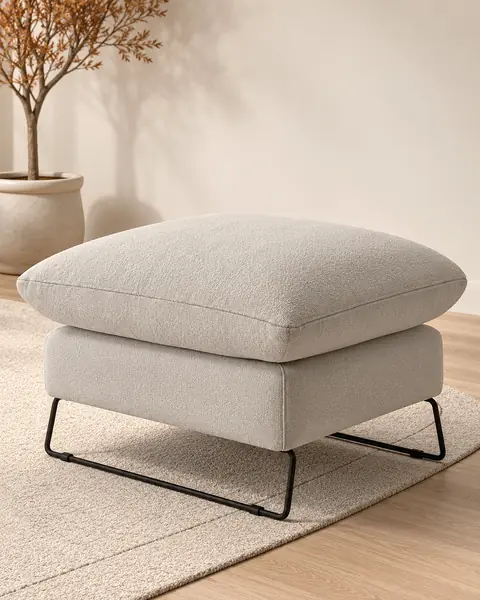 Pouf Elliot em ambiente