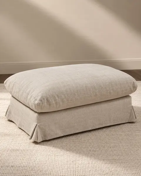 Pouf Linnen em ambiente