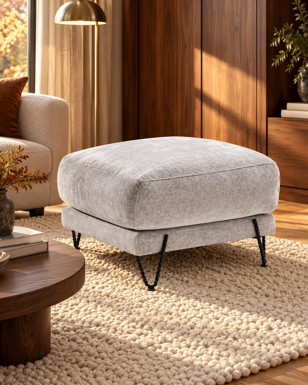 Pouf Olga noutro ambiente