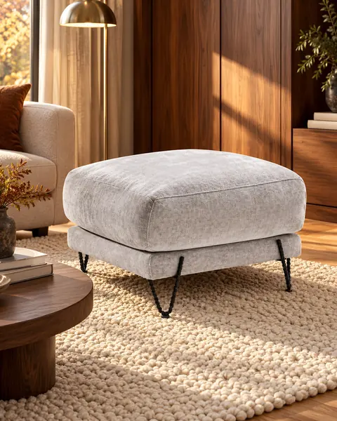 Pouf Olga noutro ambiente