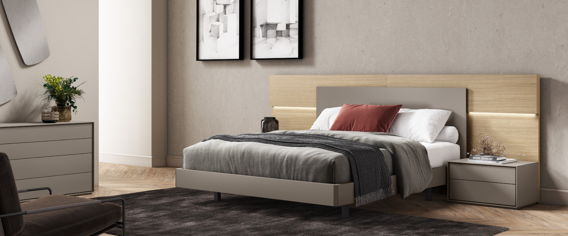 Quarto Dreams 825, descubra as peças do ambiente