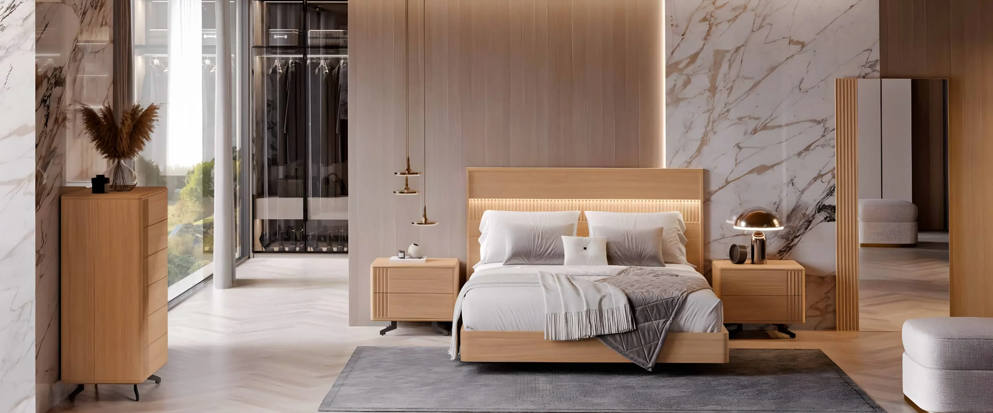 Quarto Galia GAL.17, descubra as peças do ambiente
