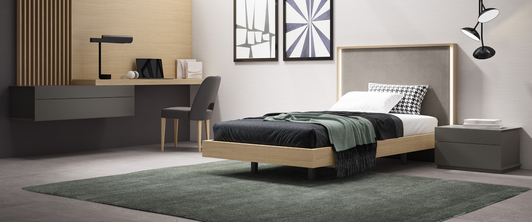 Quarto juvenil Dreams 830, descubra as peças do ambiente