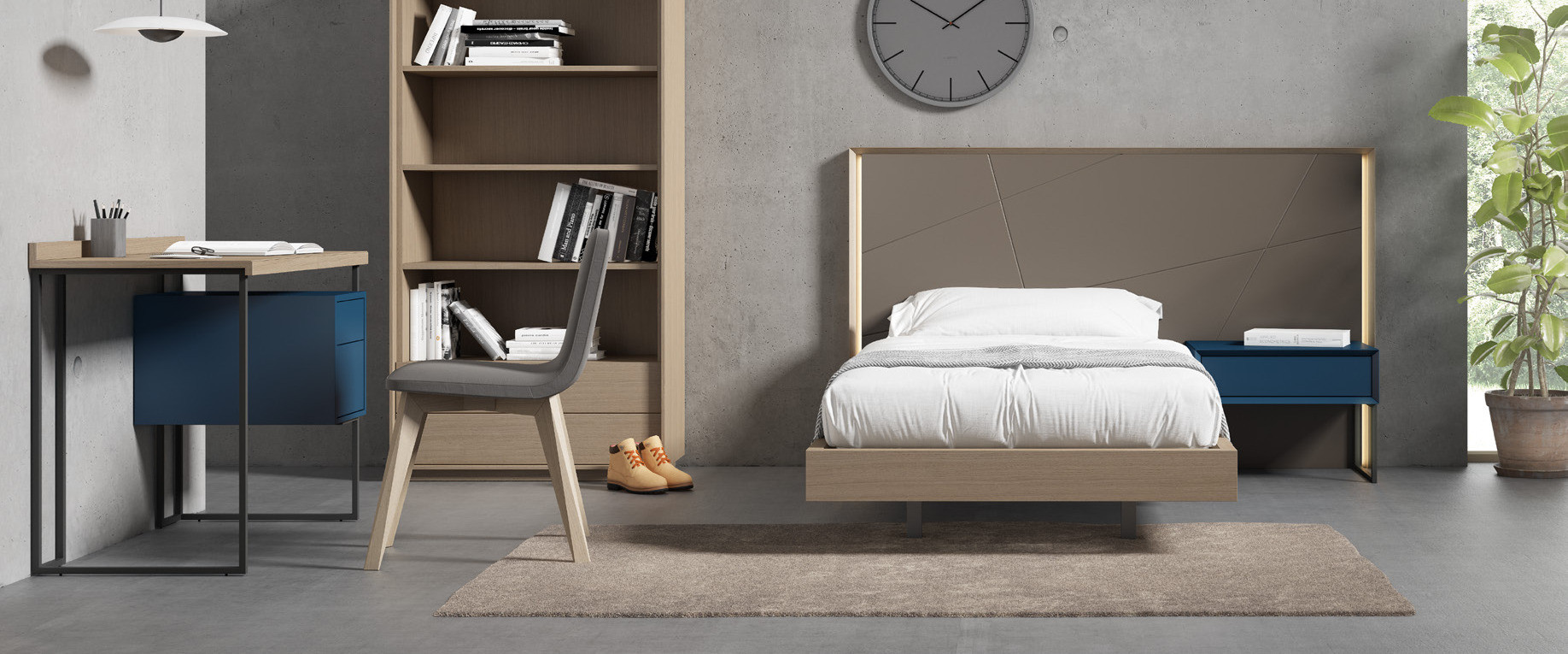 Quarto juvenil Dreams 833, descubra as peças do ambiente