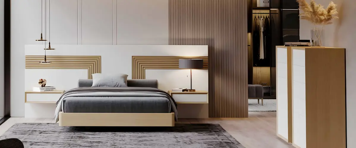 Quarto Vertex Gold VG.37, descubra as peças do ambiente